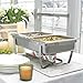 Sterno Buffet Kit Foldable Chafing Dish Buffet Set - Chafing Dishes for Buffet & Catering Food Warmers - Catering Supplies & Food Warming Trays for Buffet Party - 8-Piece Chafing Dish Set