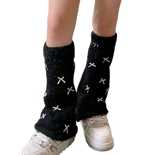 Fundas de felpa cómodas para proteger del frío tus tobillos con estilo femenino 5
