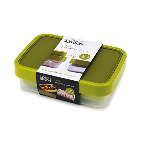 Joseph Joseph Go Eat Lunch Box, Plastica, Verde