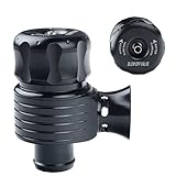 Dewhel Universal ADJUSTABLE TURBO DUMP BLOW OFF WASTEGATE VALVE BOV BLACK