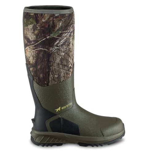 Irish Setter, MudTrek, Unisex, 17", Waterproof, Full Fit, Hunting Boot, Mossy Oak Country DNA3