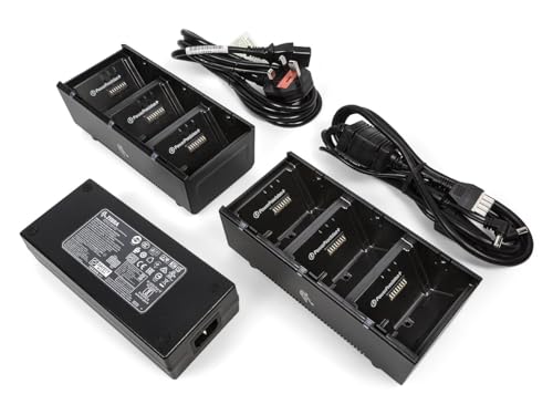 Zebra 3 Slot Battery Charger, Zq600, Qln And Zq500 Series, Incl, Sac-Mpp-3Bchgeu1-01 (Qln And Zq500 Series, Incl Power Supply And Eu Power Cord)