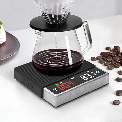 MAXUS Rechargeable Coffee Scale with Timer