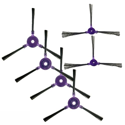 Donkivvy Lot de 6 brosses latérales, brosse latérale de rechange pour aspirateur robot Sam*sung Power*bot-E VR05R5050WK