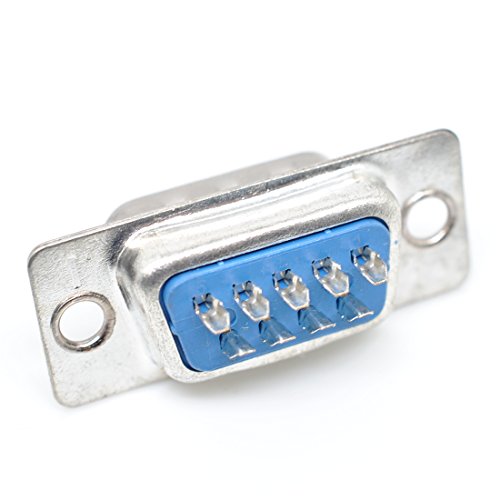 Oiyagai 20 szt. DB9 żeńskie 9-pinowe akcesoria pc adapter złącza