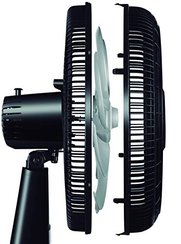 Ventilador Mondial Turbo 30cm, 220V, Preto/Prata, 50W - VT-31-6P