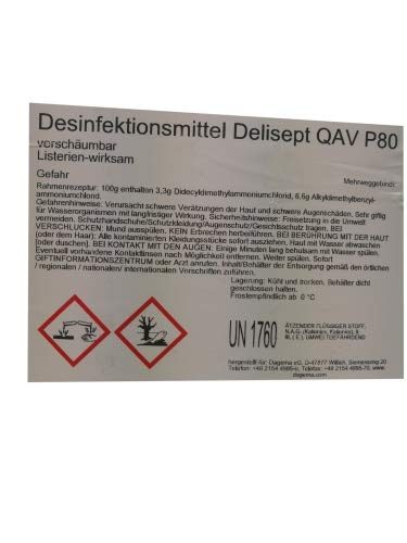 Desinfektionsmittel Delisept QAV P80