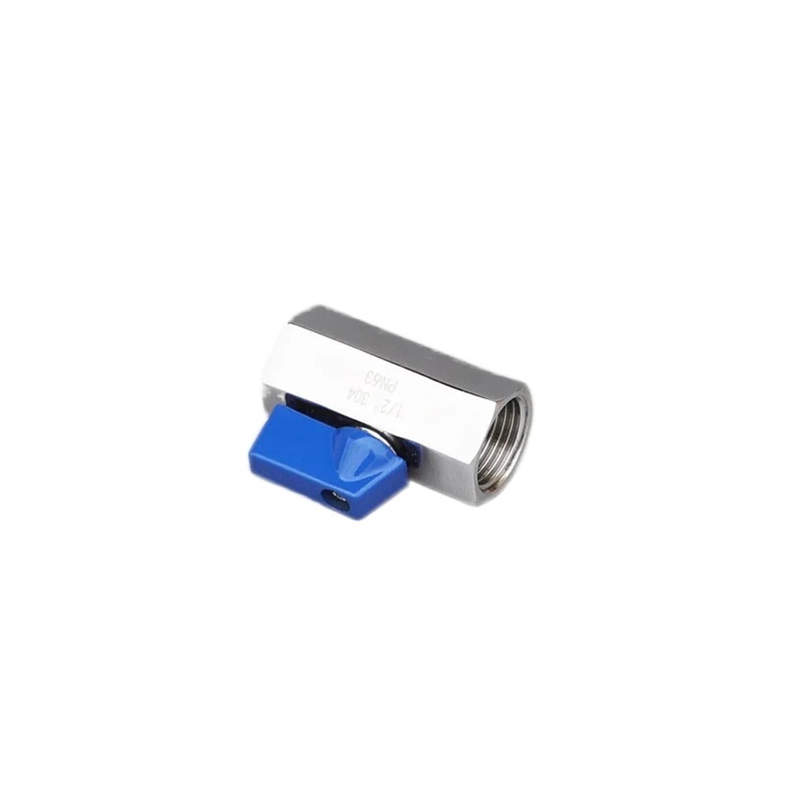 Vanne à bille 3/4 femelle en acier inoxydable 63 bar mini filetée