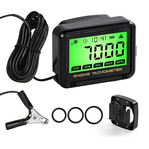 Digital Chainsaw Tachometer Motorcycle Pulse Engine...