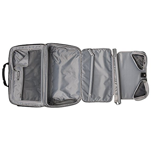 Travelpro Crew 11-Smart Carry-On Suiter Duffel Bag with USB Port, Black, 22-Inch