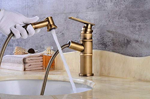 Robinet de chaleur froide extractible pour éliminer les éclaboussures - 3