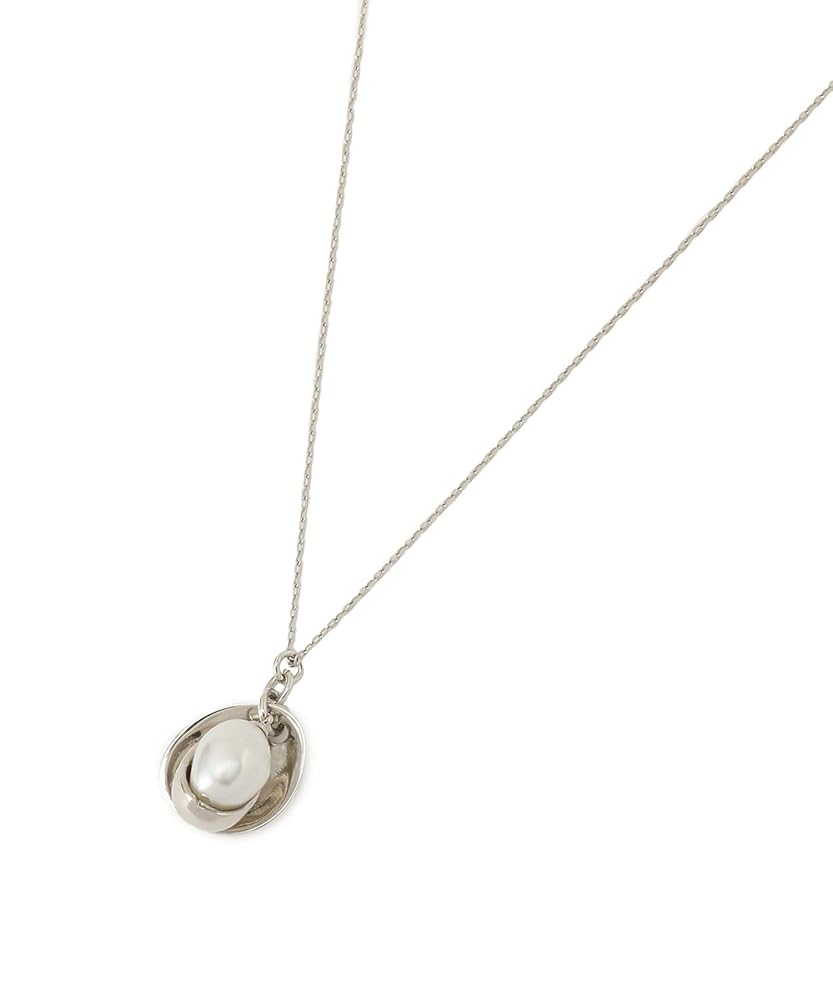 528An【長さ調節】ネックレス　シンプルモダン　一粒パール　S925　シルバー 楽天市場】ネックレス レディース シルバー925 カットボール
