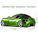 CHUYI Cool Car Shaped Wireless Mouse 1600DPI Portable Small Cordless Mice with USB Receiver for Travel Office Business School Home Gift (Green)