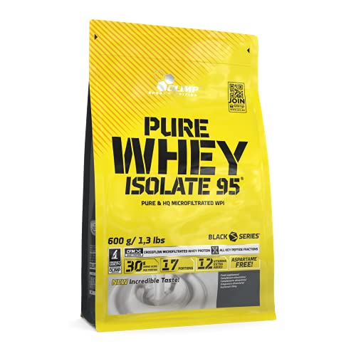 Pure Whey Isolate 95 chocolat favorise le développement musculaire sec 600g