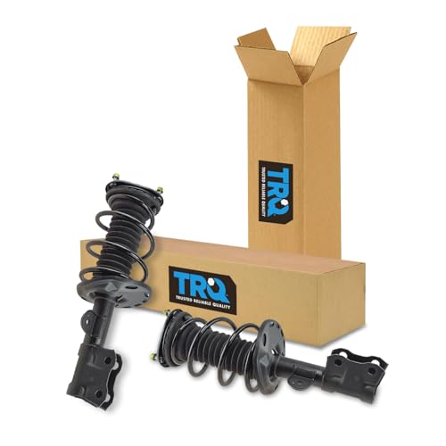 Image of TRQ Front Strut & Spring Assembly Set | For 12-15 Toyota Prius Plug-In 10-15 Prius Driver & Passenger Side Pair