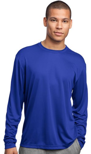 SPORT-TEK Men's Long Sleeve PosiCharge Competitor Tee L True Royal