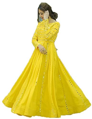 full flared long gown