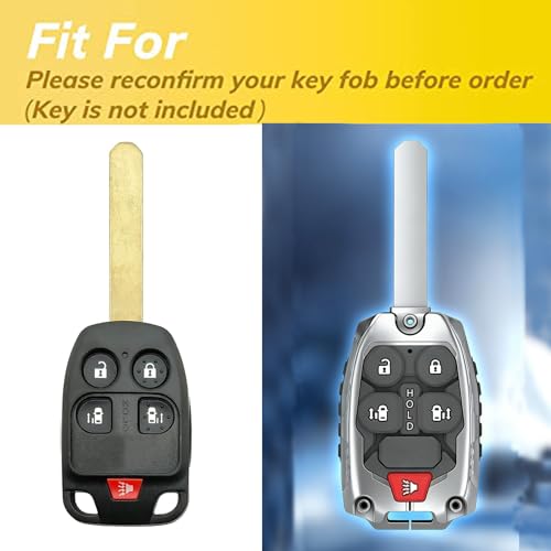 Remplacement boîtier clé Honda Odyssey 2011-2013 télécommande 5 boutons N5F-A04TAA - 3