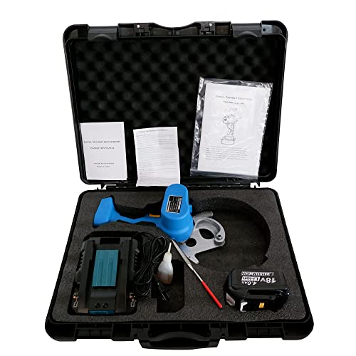 Electric Cable Cutter, Cutting Diameter Cordless Cutter Battery Prowered Cable Cutter, Max Cable Cutter,Easily Accessible Forward/Reverse Switch #TOP2