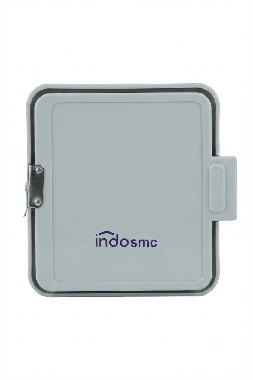 Outdoor Weatherproof Electrical Junction Box | ABS Plastic Waterproof Electrical Enclosure with Hinged Lid | IP Rated Cable Connection Box for Electrical Wiring, CCTV, Solar (indo1414)-image-36