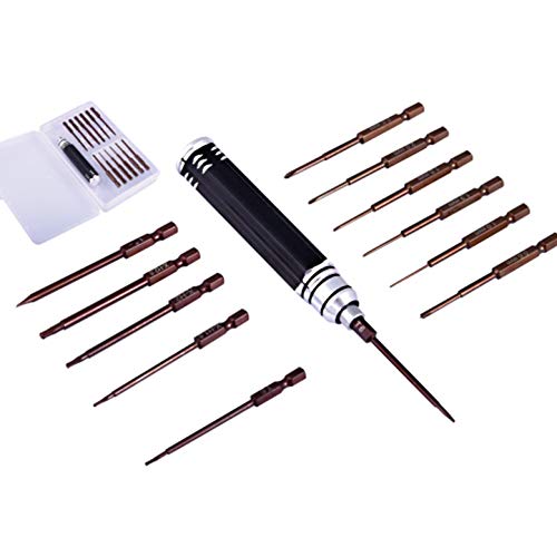 Makerfire 12 in 1 Hex-Treiber Hex-Schraubwerkzeuge Setzen S2 Stahlwerkzeug für Rc-Modell Robotik Bankarbeit Regierungstechnik