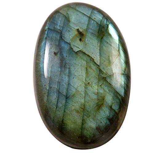 Labradorite naturelle Sa67 cabochon ovale 74,5 carats pour remplacer des pierres ternes