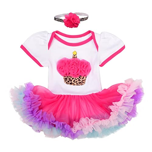 Lito Angels Vestito Primo Compleanno Bebè Bimba