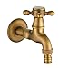 Produktbild Antike Messing Wandhalterung Outdoor Wasserhahn Garten Bibcock Tap Mopp Pool - Messing A