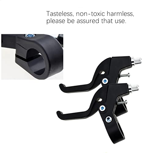 Aisibo Kids Bicycle Brake Lever, 2Pcs Kids Bicycle Brakes, Kids Handlebar Brake Lever Bicycle, Brake Lever For Children Bike Scooter Swing (Black) #TOP3