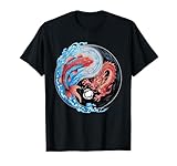 Funny Dragon Koi Yin Yang Zen Yoga Kids Women Men