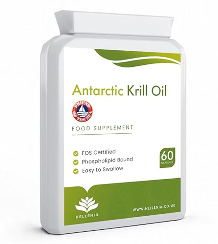 Hellenia Antarctic Krill Oil Capsules 500mg