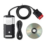 Escáner Diagnóstico OBD2 DS150E Bluetooth para Coches y Camiones 12V/24V | Lector de Averías OBDII/EOBD | Compatible con Windows | VCI Multimarca