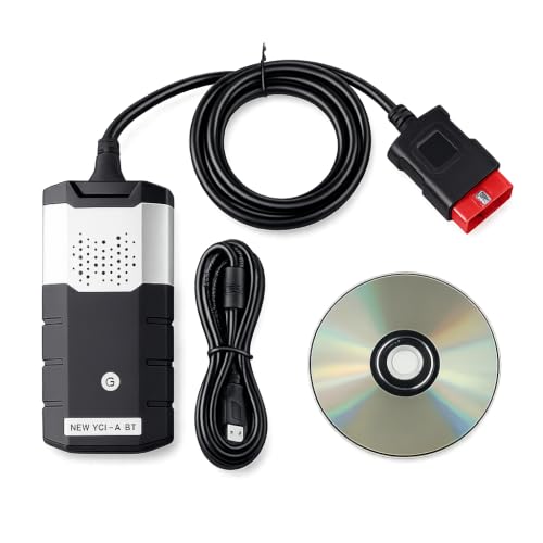 Escáner Diagnóstico OBD2 DS150E Bluetooth para Coches y Camiones 12V/24V | Lector de Averías OBDII/EOBD | Compatible con Windows | VCI Multimarca