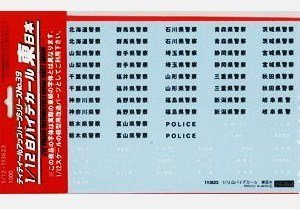 Decal Shirobai 1/12 East Japan pour personnaliser vos motos miniatures