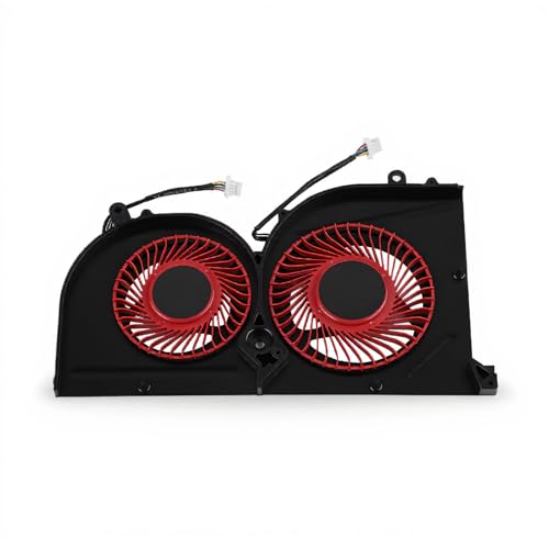 ASHATA Ventilador de refrigeración, Ventilador de enfriamiento, de refrigeración CPU de Repuesto para GS63VR GS73VR Pro BS5005HS-U2L1