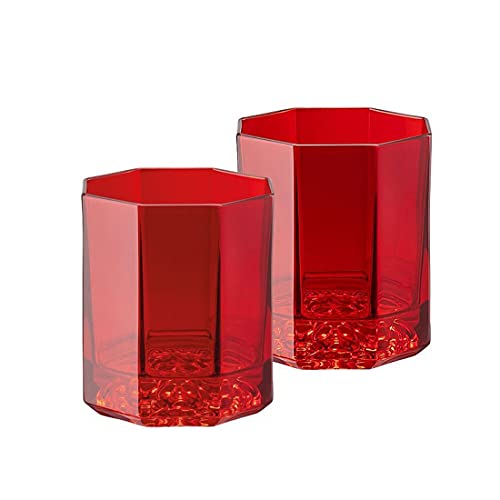  Versace Medusa Lumiere Red GP 2 - Bicchiere da whisky