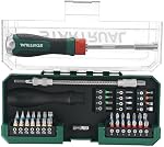 43-Piece Ratcheting Flexible Screwdriver Set, Premium S2 Bits, Flexible Extension and Adapter with Storage Case for DIY, Home Repair, Computer, Bicycle for Tight Spaces