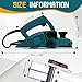 Electric Wood Planer, Wood Planers for Woodworking, Handheld Planer, Electric Planer for Wood, 110V Portable Electric Wood Planer for Home Furniture US Plug, Wood Planer Tool