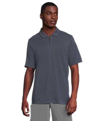 Polo vintage Johnston & Murphy chic zippé pour weekend et bureau