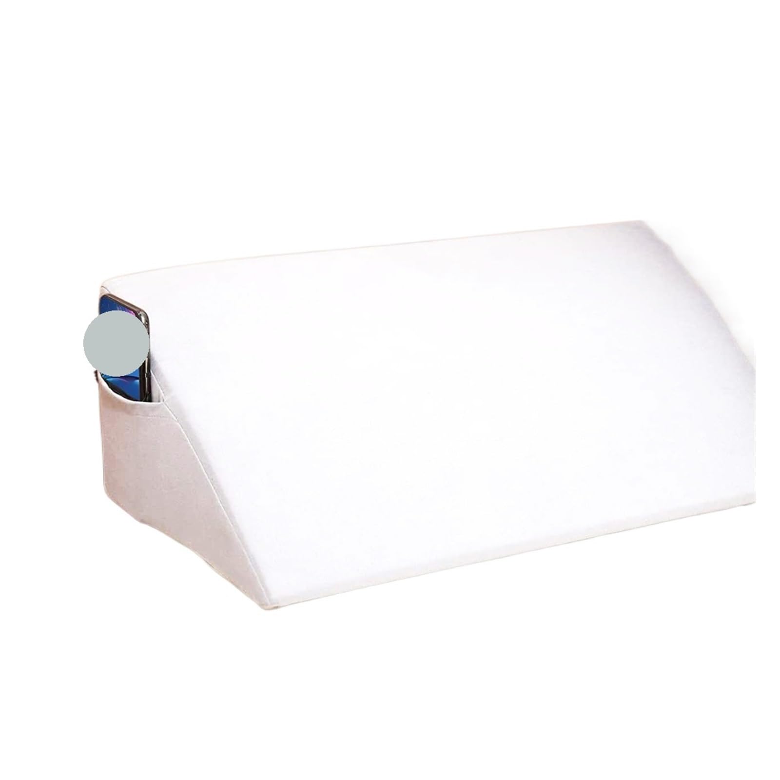 Almohada De Espuma Con Memoria Almohada De Espuma Viscoelástica Almohada En Forma De Cuña for Dormir Almohada De Cabecera Triangular Colchón De Relleno De Espacios for Dormitorio Junto A La Cama Capa