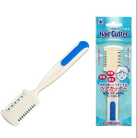 Amazon 日本製 Japan ヘアカッター 1本入 散髪に 髪の毛をすいて短く Kamisori ハサミ すきバサミ 通販