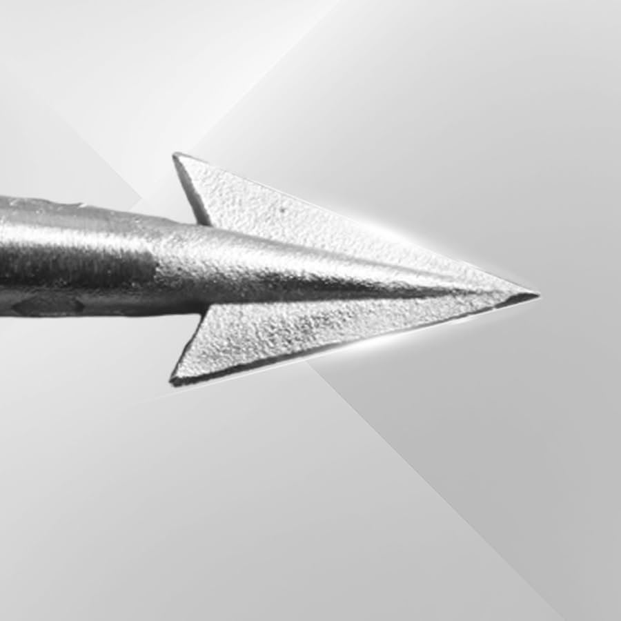 2pcs Fishing Harpoons Tip Darts Stainless Steel Rigged Harpoons Darts Fishing Tackle