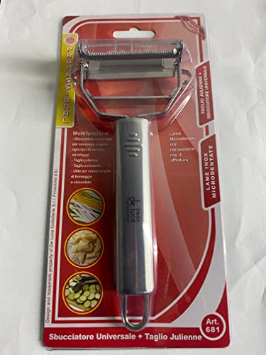 PELA SBUCCIATORE universale + taglio julienne con lame microdentate ART 681 (PROFESSIONAL)