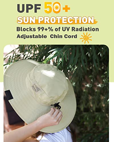 Tirrinia Womens Sun Hat Extra Wide Hard Brim Large Boonie Fishing Safari Hiking Cap #TOP5