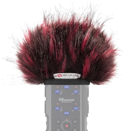 ZOOM H6essential pare-brise fourrure anti-vent microphone Gutmann