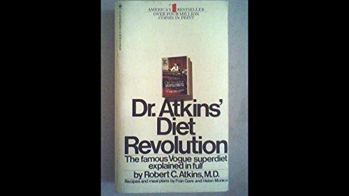Dr. Atkins' Diet Revolution B000KKBNLU Book Cover