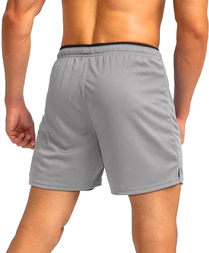 Image of G Gradual Men's Gym Workout Shorts Zipper Pockets 5 inch / 7 inch Quick Dry Breathable Runing Athletic Short for Men