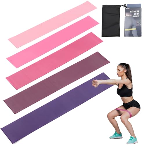 Bandas De Resistencia Para Ejercicio - Bandas De Estiramiento Fitness - Equipo Portátil para Entrenamiento Yoga Fitness Piernas Brazo Espalda Muslo