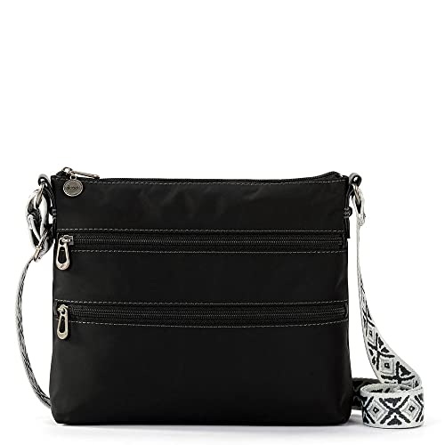 Image of Sakroots Artist Circle Basic Crossbody in Eco Twill, Adjustable Crossbody Strap