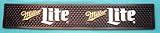 Miller Lite Beer 21in By 4in Bar Rail Mat